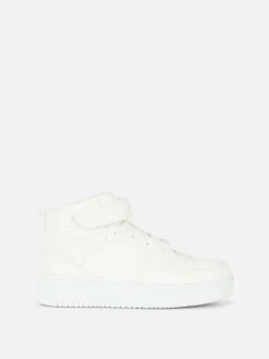 Baskets|Primark Baskets Montantes à Semelle épaisse Blanc