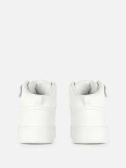 Baskets|Primark Baskets Montantes à Semelle épaisse Blanc