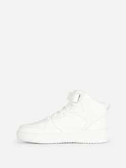 Baskets|Primark Baskets Montantes à Semelle épaisse Blanc