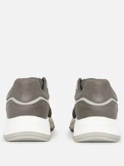 Baskets|Primark Baskets épaisses à Empiècements Gris