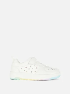 Baskets|Primark Baskets épaisses à étoiles Effet Ombré Blanc