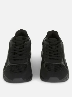 Baskets|Primark Baskets Sport à Empiècements Multiples Noir