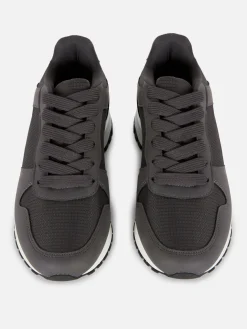 Baskets|Vêtements De Sport|Primark Baskets Sportives à Semelle épaisse Anthracite