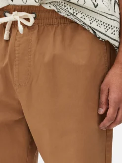 Shorts|Primark Bermuda Avec Cordon De Serrage Tabac