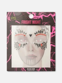 Maquillage D'Halloween|Tout Halloween|Primark Bijoux De Visage Halloween PS... Noir