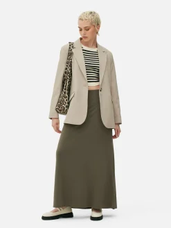 Blazers|Primark Blazer à Boutonnage Simple à Coordonner Grège