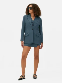 Blazers|Primark Blazer à Boutonnage Simple à Coordonner Bleu foncé