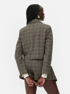 Blazers|Primark Blazer Court à Carreaux Rita Ora Multicolore