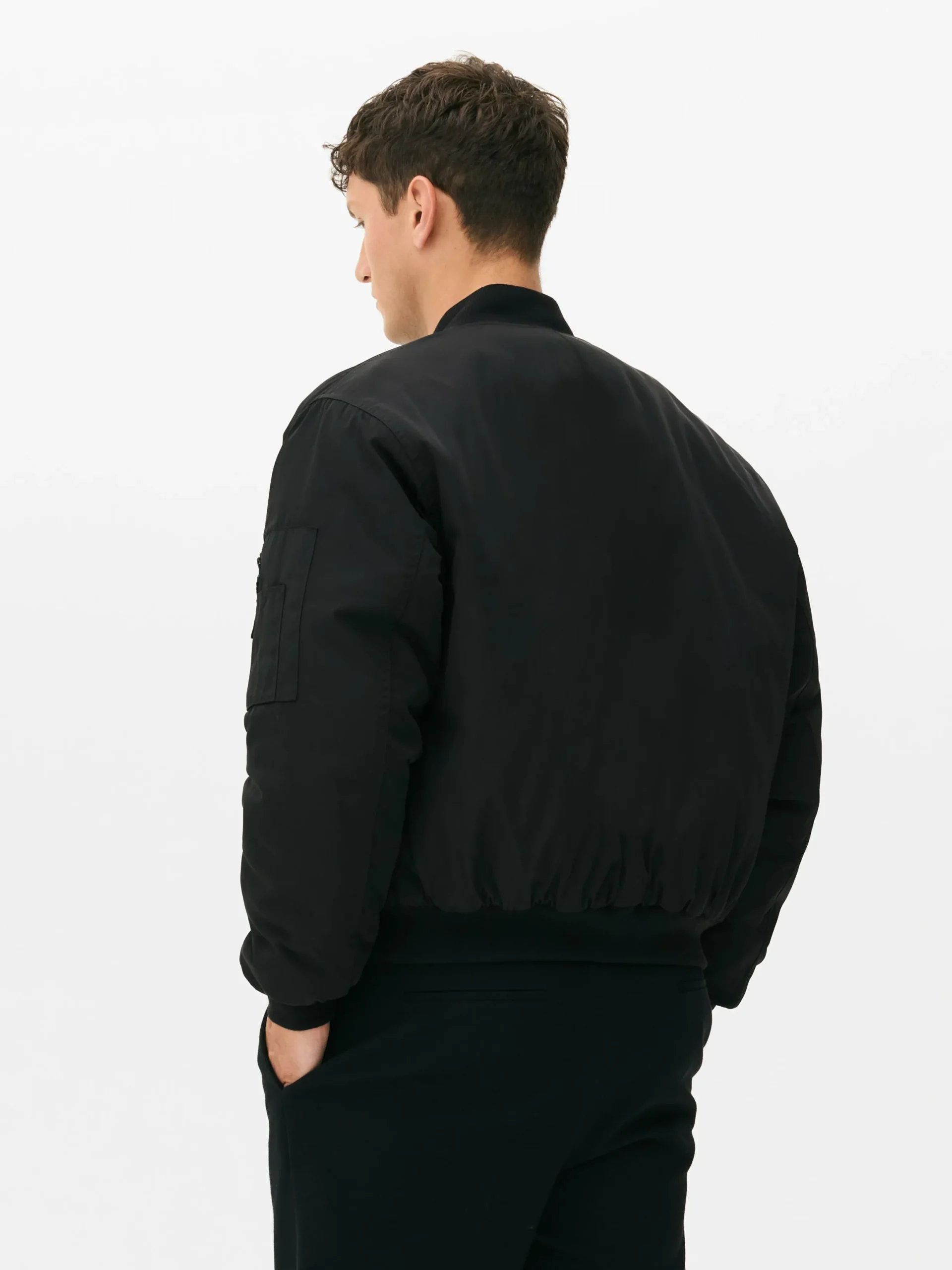 Manteaux Et Vestes|Primark Blouson Bomber Classique Noir