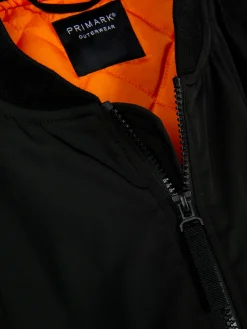 Manteaux Et Vestes|Primark Blouson Bomber Classique Noir