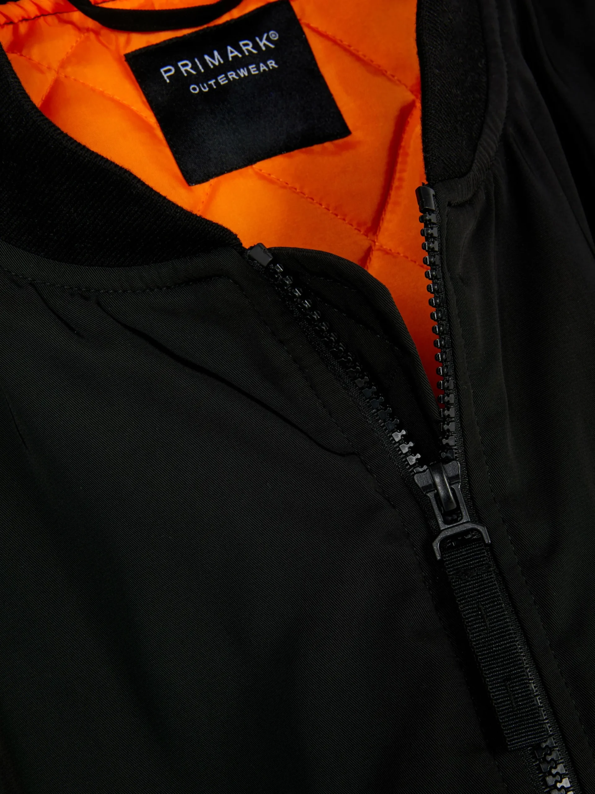 Manteaux Et Vestes|Primark Blouson Bomber Classique Noir