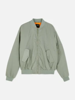 Manteaux Et Vestes|Primark Blouson Bomber Classique Kaki