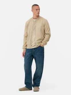 Manteaux Et Vestes|Primark Blouson Bomber En Suédine Fauve