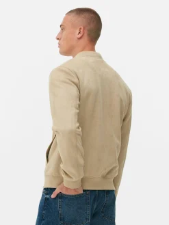 Manteaux Et Vestes|Primark Blouson Bomber En Suédine Fauve