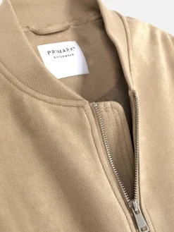 Manteaux Et Vestes|Primark Blouson Bomber En Suédine Fauve