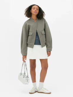 Manteaux Et Vestes|Primark Blouson Bomber Souple Vert