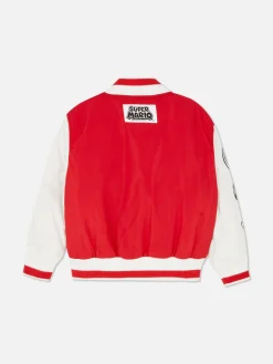 Manteaux Et Vestes|Primark Blouson Bomber Super Mario Rouge