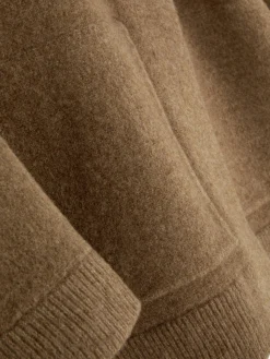 Manteaux Et Vestes|Primark Blouson Bomber Tricoté Oversize Camel