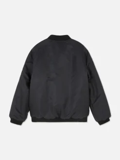Manteaux Et Vestes|Primark Blouson Bomber Zippé Noir