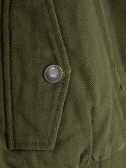 Manteaux Et Vestes|Primark Blouson Bomber Zippé Kaki