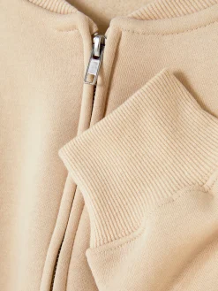 Sweats À Capuche Et Sweat-Shirts|Primark Blouson Bomber Zippé En Jersey Grège