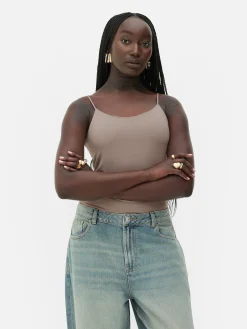 Hauts Et T-Shirts|Primark Body Caraco Rita Ora Fauve