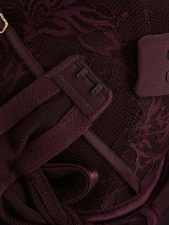 Ensembles Lingerie|Primark Body Push-up En Dentelle à Bretelles Bordeaux