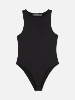 Hauts Et T-Shirts|Primark Body Sans Manches à Col Nageur Noir