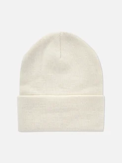 Chapeaux, Gants Et Écharpes|Primark Bonnet à Large Revers Écru