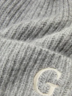 Chapeaux, Gants Et Écharpes|Primark Bonnet à Pompon Avec Initiale Brodée Gris
