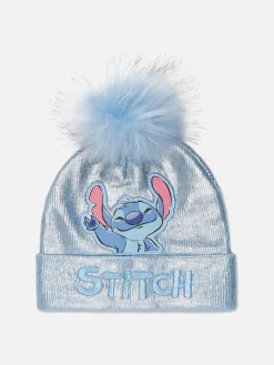 Chapeaux, Gants Et Écharpes|Primark Bonnet à Pompon Disney Lilo & Stitch Argent