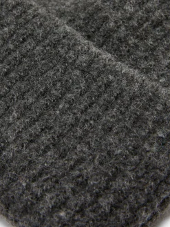 Chapeaux, Gants Et Écharpes|Primark Bonnet En Grosse Maille à Revers Gris