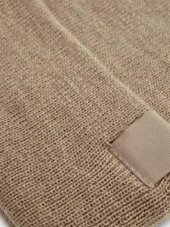 Chapeaux, Gants Et Écharpes|Primark Bonnet En Maille Fine à Revers Camel