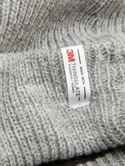 Chapeaux, Gants Et Écharpes|Primark Bonnet Tricoté Thinsulate Gris