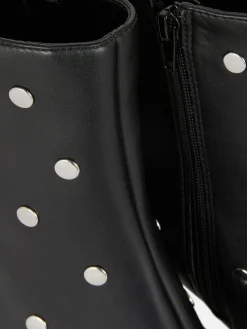 Bottes|Primark Bottes à Bout Pointu Et Talon Aiguille Noir