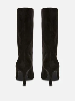 Bottes|Primark Bottes à Talons Aiguilles En Suédine Noir