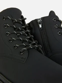 Bottes Et Bottes En Caoutchouc|Primark Bottes De Randonnée Zippées Noir