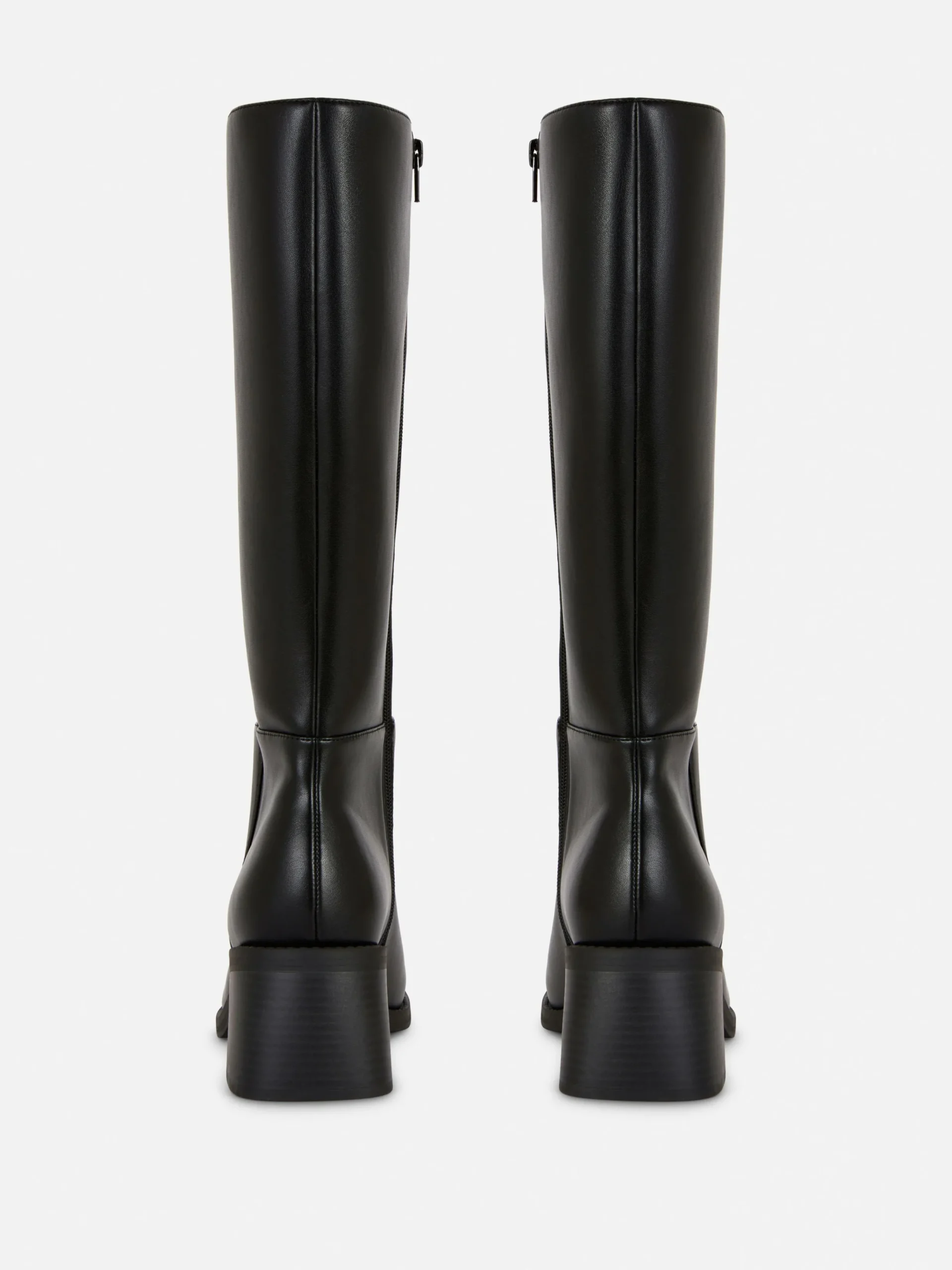 Bottes|Primark Bottes Hauteur Genou à Talon Noir