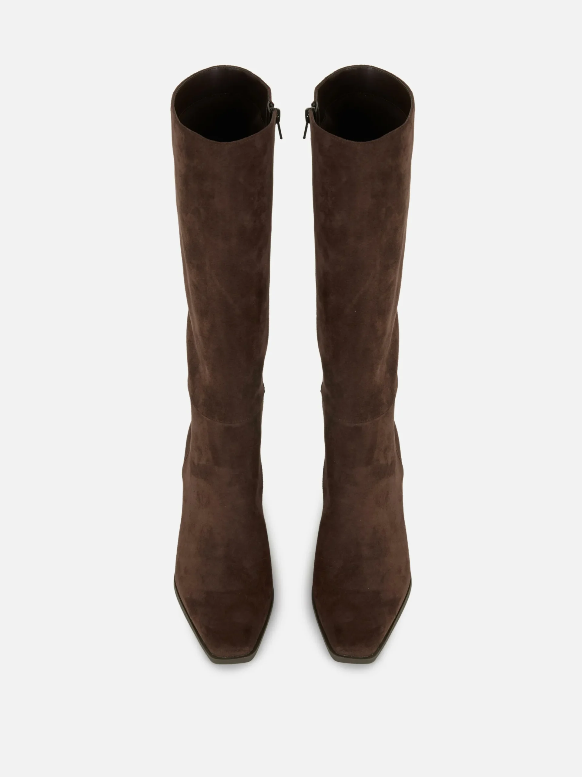Bottes|Primark Bottes Hauteur Genou à Talon Chocolat