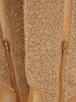 Bottes|Primark Bottes Montantes Effet Mouton Retourné Rita Ora Beige