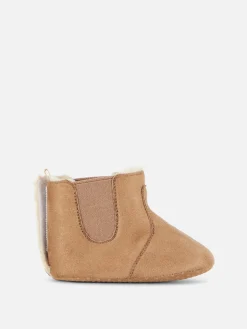 Bottes|Primark Bottillons En Fausse Fourrure Pour Bébé Marron