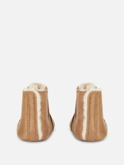 Bottes|Primark Bottillons En Fausse Fourrure Pour Bébé Marron