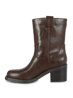 Bottes|Primark Bottines à Enfiler Avec Talon épais Rita Ora Chocolat