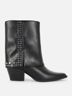 Bottes|Primark Bottines à Rabat Cloutées Rita Ora Noir