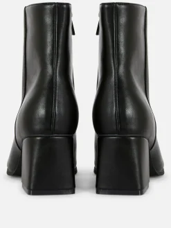 Bottes|Primark Bottines à Talon Bloc Noir