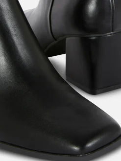Bottes|Primark Bottines à Talon Bloc Noir