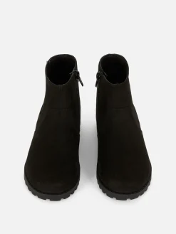 Bottes Et Bottes En Caoutchouc|Primark Bottines Chelsea Zippées Noir