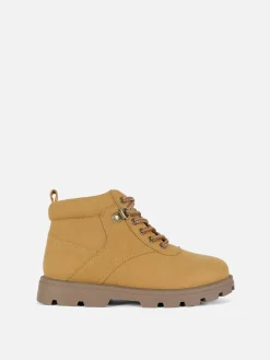 Bottes Et Bottes En Caoutchouc|Primark Bottines De Travail Zippées Fauve