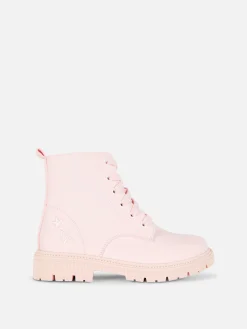 Bottes Et Bottes En Caoutchouc|Primark Bottines Zippées à Semelle épaisse Rose