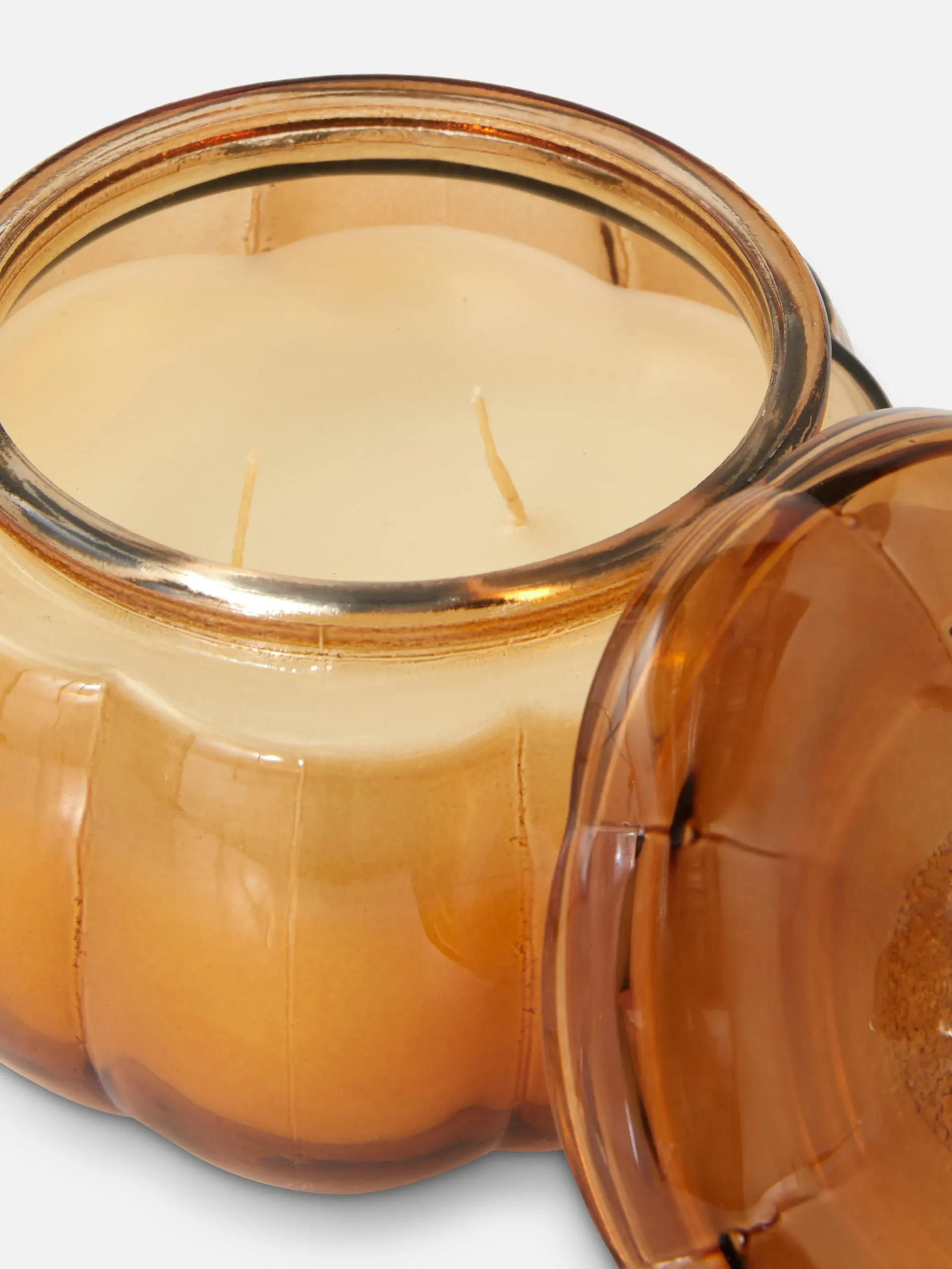 Déco Et Friandises D'Halloween|Tout Halloween|Primark Bougie En Forme De Citrouille à Couvercle Orange